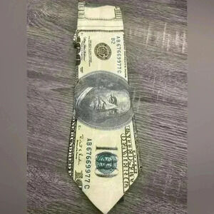 Tolstoy 100 Dollar Bill Tie